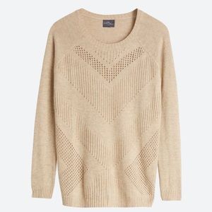 Market & Spruce tan sweater